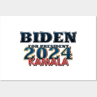 Biden 2024 Posters and Art